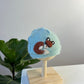 Sleeping Fox Cashmere Hat - Newborn