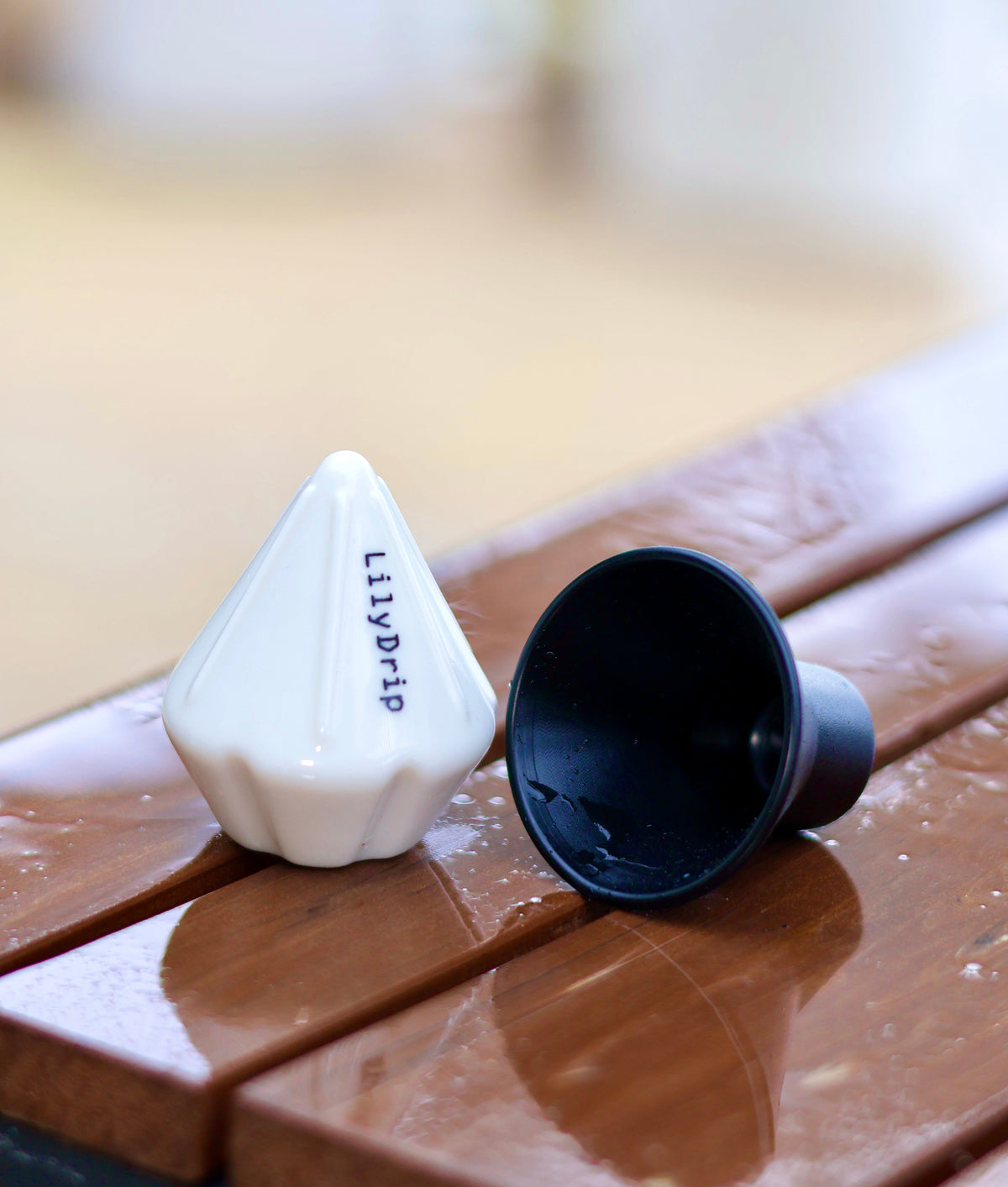 The White Ceramic 66 Coffee Pour-Over Accessory