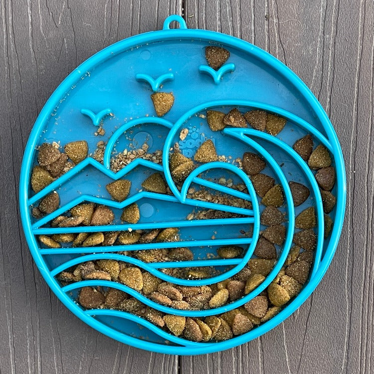 Baja Design eTray - Shallow Slow Feeder Dog Bowl for Enrichment | USA Made