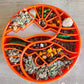 Sun and Moon eTray - Shallow Slow Feeder Dog Bowl for Enrichment | USA Made