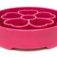 Flower eBowl Deep Slow Feeder Dog Bowl for Enrichment | USA Made