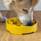 Honeycomb eBowl Deep Slow Feeder Dog Bowl for Enrichment | USA Made