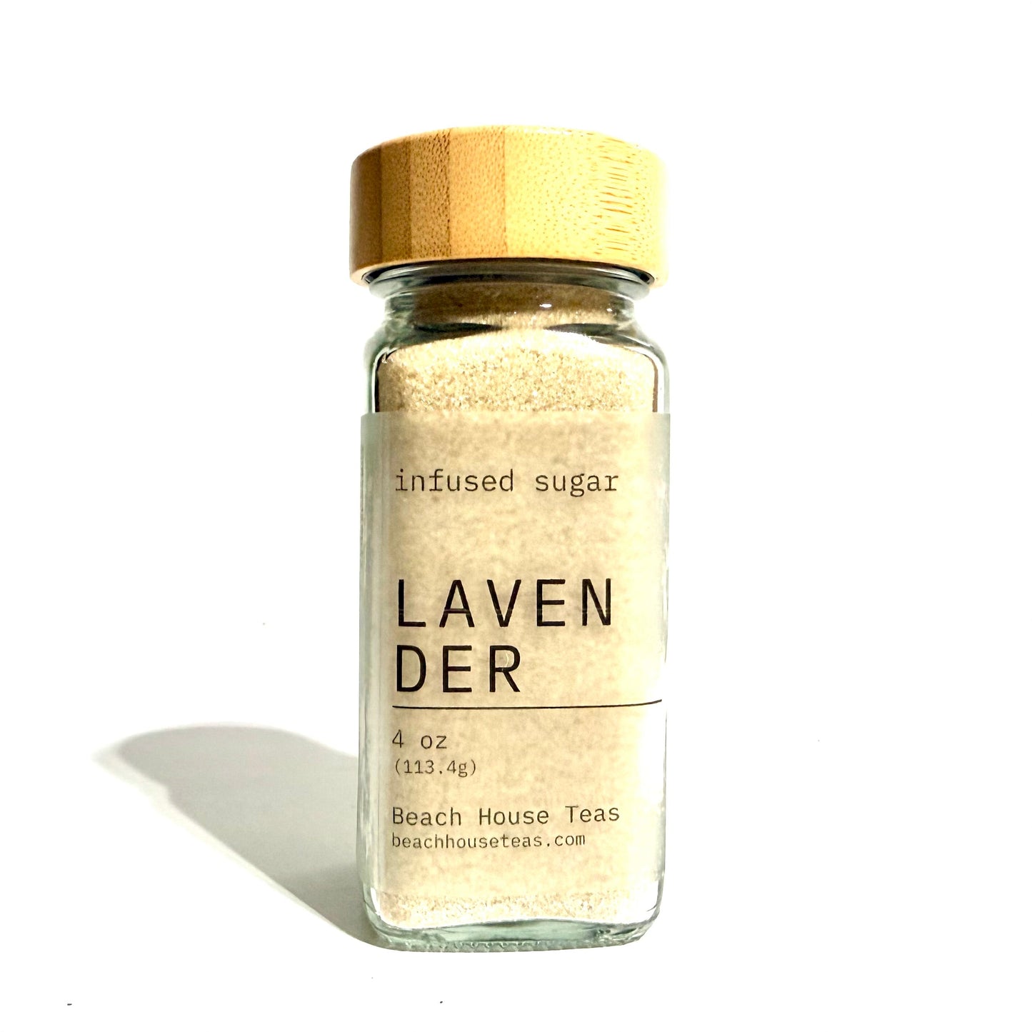 Lavender infused artisan culinary sugar