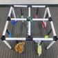 EZwhelp Juguete de caja de parto para cachorros, gimnasio móvil y de actividades
