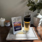 Double Wall Tea Glass Bottle With Stainless Steel Filter Tea Steeper