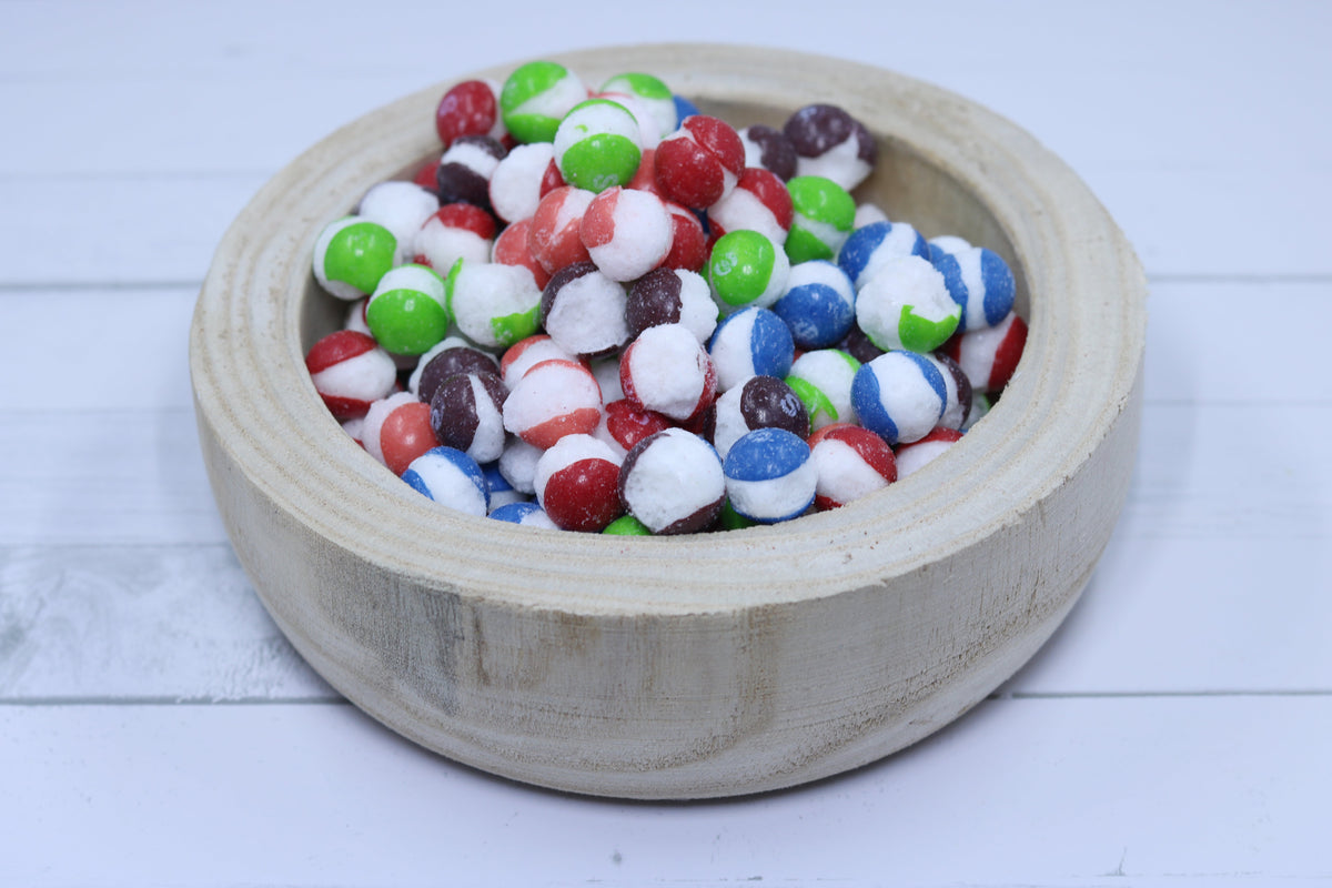 Crunch de frutos rojos liofilizados