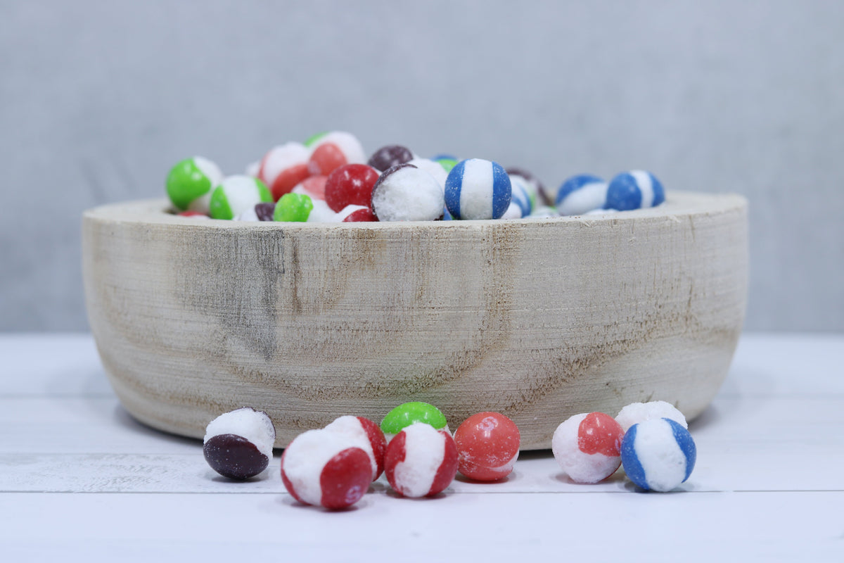 Crunch de frutos rojos liofilizados
