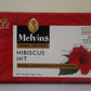 MELVINS HIBISCUS TEABAGS 20'S TAGGED
