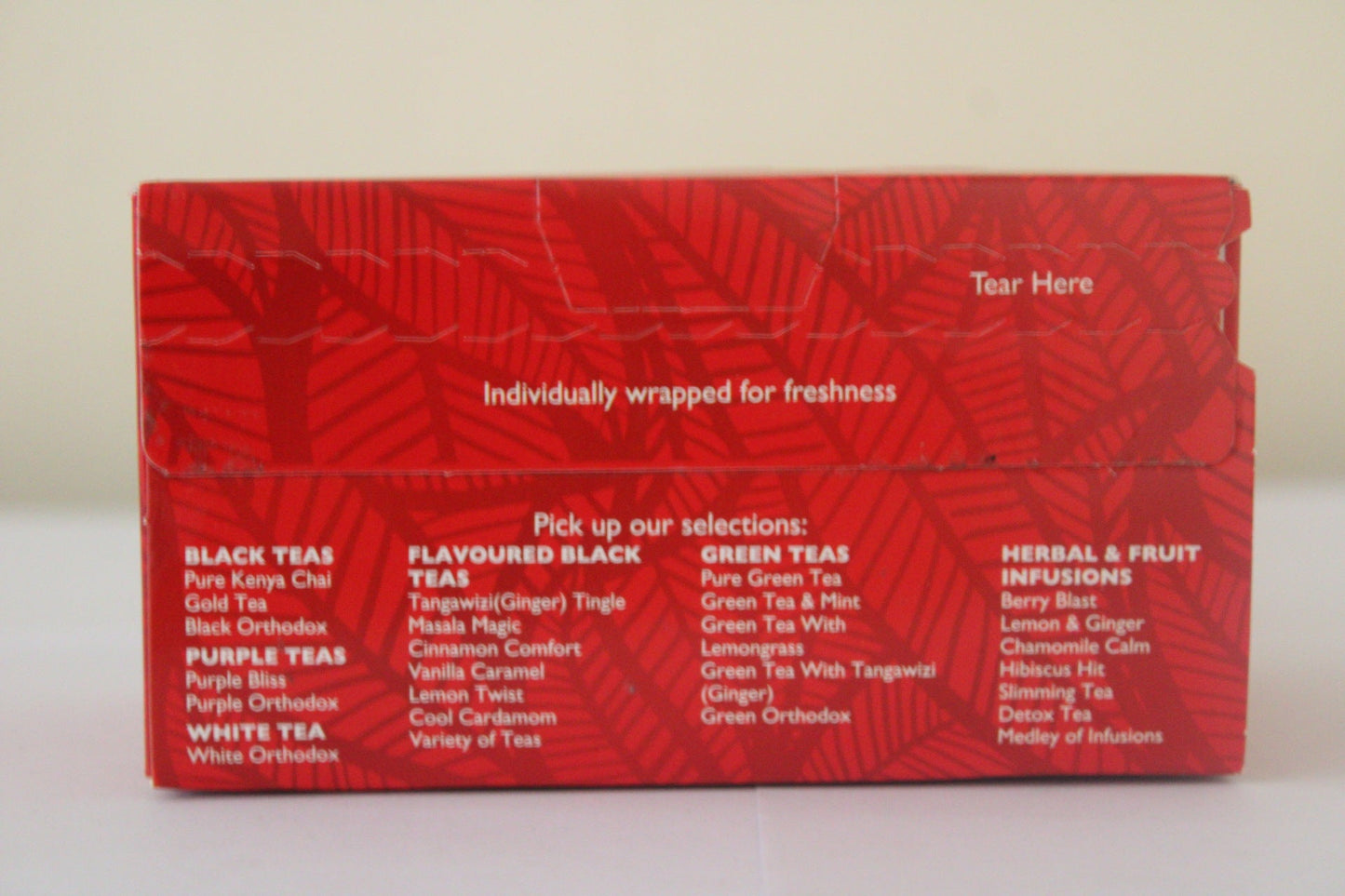 MELVINS HIBISCUS TEABAGS 20'S TAGGED