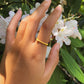 Triangle Stud Stacking Ring