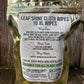 Leaf Shine Cloth Wipes Natural & Organic - Oregon Licensed Nursery
