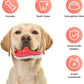 Indestructible Dog Shoe Chew Toy for Aggressive Chewers Rubber