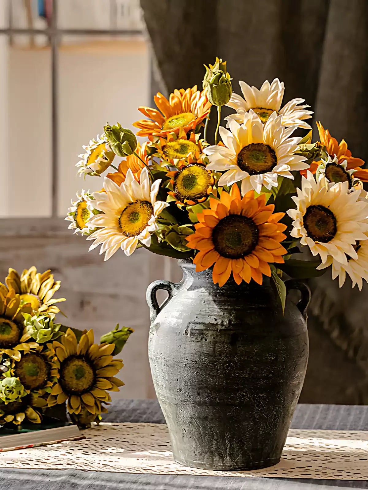Ramo de girasoles de estilo pictórico – 20"