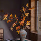 Autumn Maple Berry Branch 49.2" Tall