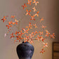 Autumn Pomegranate Leaf Stem
