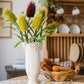 Faux Banksia Integrifolia Faux Flower 28" Tall Silk