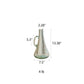 Small Openning Bubble Glass Kettle Vase 13" Tall