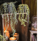 Hanging Faux Ceropegia Vine in Pot