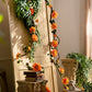 Artificial Dahlia Flower Vine 59" Long