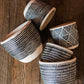Geometric Art Concrete Flower Pot