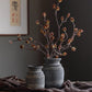 Handmade Gray Clay Pottery Vase