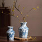 Indigo Porcelain Vase