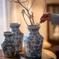Indigo Porcelain Vase