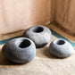 Japanese Zen Style Gray Stone Flowerpot