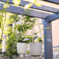Modern Resin Hanging Planter for Artificial Plants