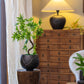 Mini Faux Potted Green Plant