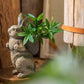 Mini Faux Potted Green Plant