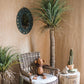 Moroccan Artificial Palm Tree In Pot