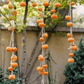 Artificial Persimmon Fruit String Decor 33.8" Long