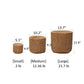 Rattan Texture Cement Planter