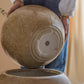Round Magnesium Clay Planter