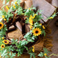 Sunlit Bloom Sunflower Garland 51" Long