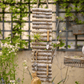Rustic Wood Ladder Wall Décor Tool Organizer