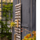 Rustic Wood Ladder Wall Décor Tool Organizer