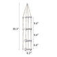 Wooden Rope Hanging Plant Shelf
