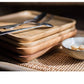 Natural Wood Plate Serving Tray