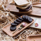 Solid Wood Snack Plate