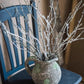 Whitewashed Twig Decorative Branch 22" Tall