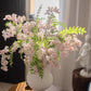 Enchanted Garden Wisteria Stem 51" Tall