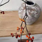 Zen Style Red Berry Stem 37.5" Tall