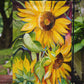 Sunflowers Garden Flag - Outdoor Decorative Yard Flag