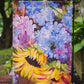 Hydrangeas and Sunflowers Garden Flag - Outdoor Decorative Yard Flag JMK1175GF