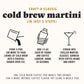 Java House Cold Brew Espresso Martini Mix