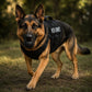 Juguete de goma para perros USA-K9 Stars and Stripes | Juguete de recompensa para adiestradores caninos | Negro | Fabricado en EE. UU.