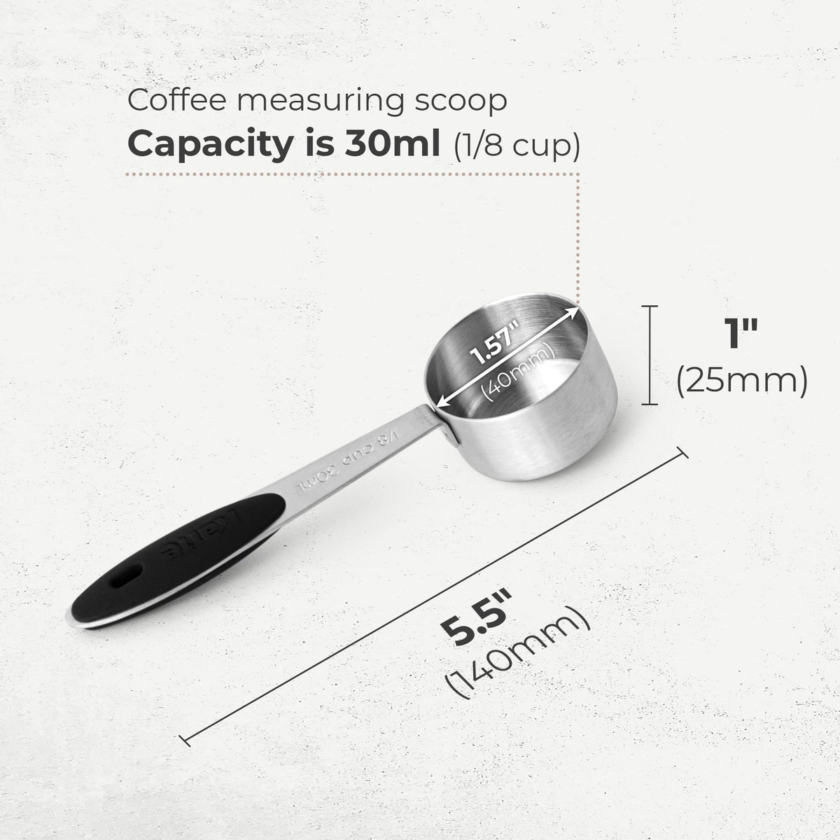 Cuchara medidora de café (1/8 de taza), KFMS01