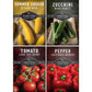 Kabob Skewer Vegetable Seed Collection – 4 Heirloom Grilling Favorites for Fresh, Flavorful Summer Cooking
